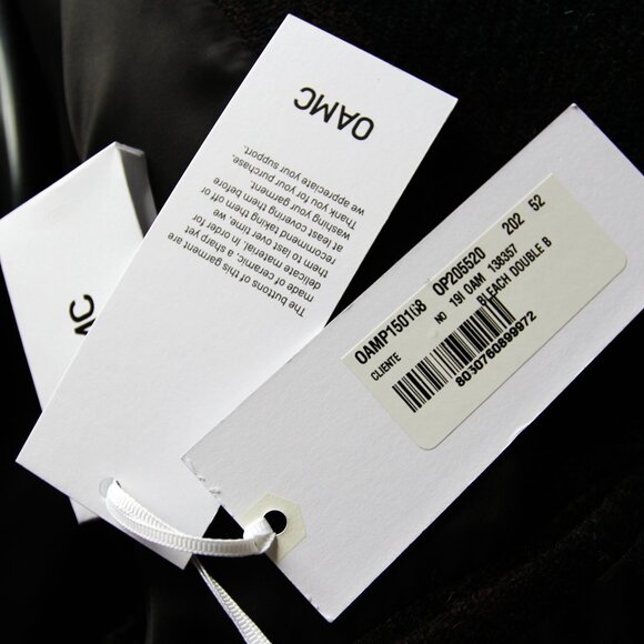 BNWT AW19 OAMC D.B HARRIS TWEED TARTAN JACKET 52 - Picture 11 of 13